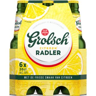 Grolsch Radler citroen 2.0 6-pack