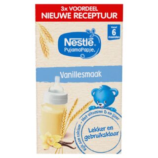 Nestlé Pyjamapapje vanille 6+