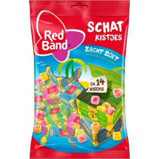 Red Band Schatkistjes zacht zoet uitdeelzak