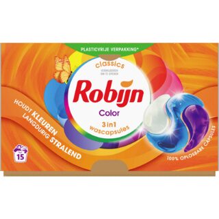 Robijn 3-in-1 classics capsules color