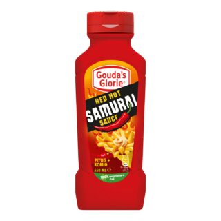 Gouda's Glorie Red hot samurai sauce
