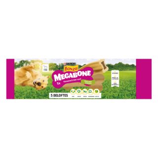 Bonzo Megabone hondensnack groot met rund