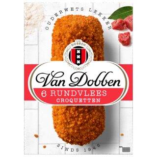 Van Dobben Vd rundvlees croquetten