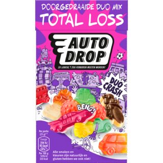 Autodrop Doorgedraaide duo mix total loss