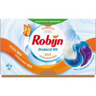 Robijn 3-in-1 classics capsules stralend wit