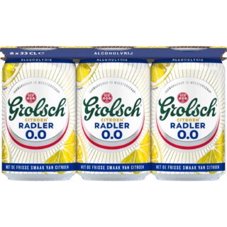 Grolsch 0.0% Radler Citroen Blikken