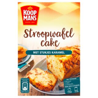 Koopmans Stroopwafel cake met stukjes karamel