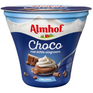 Almhof Choco met echte slagroom original