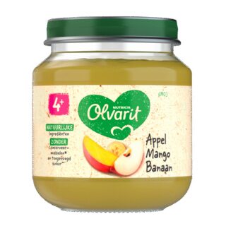 Olvarit 4+ mnd appel mango banaan