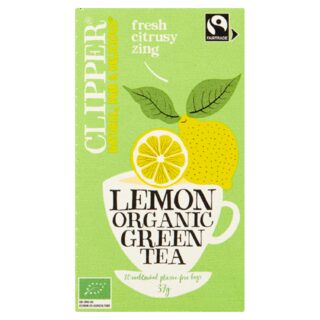 Clipper Organic green tea lemon