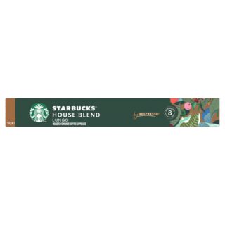 Starbucks Nespresso house blend lungo capsules