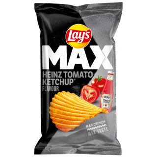 Lay's Max heinz tomato ketchup