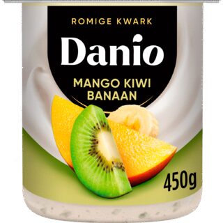 Danio Romige kwark mango kiwi banaan