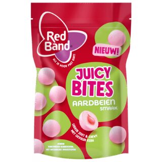 Red Band Juicy bites aardbeiensmaak