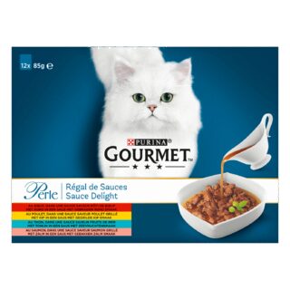 Gourmet Perle sauce delight rund kip tonijn zalm