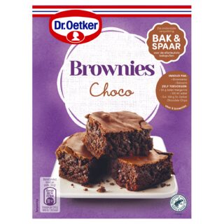 Dr. Oetker Mix voor brownies choco