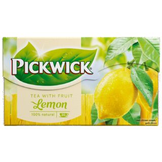 Pickwick Tea with fruit lemon