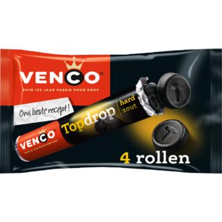 Venco Topdrop hard zout 4-pack