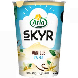 Arla Skyr vanille yoghurt 0% fat