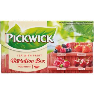 Pickwick Tea with fruit variatiebox red