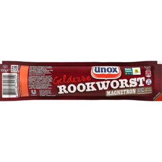 Unox Gelderse rookworst magnetron