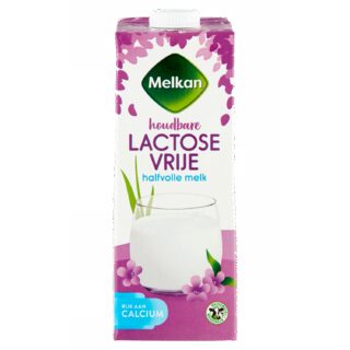 Melkan Lactosevrije halfvolle melk